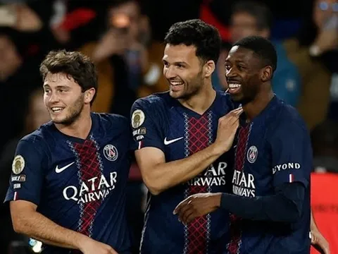 Dembele lập cú đúp, PSG hạ Toulouse 3-1 để bỏ xa Lens
