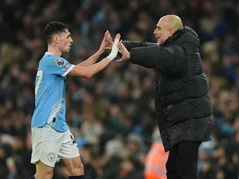 Pep Guardiola khẳng định nỗi lo về Phil Foden là con số không