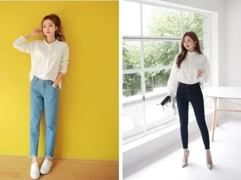 4 kiểu áo “chân ái” khi mặc quần jeans đi làm: đơn giản nhưng vẫn ghi điểm thanh lịch
