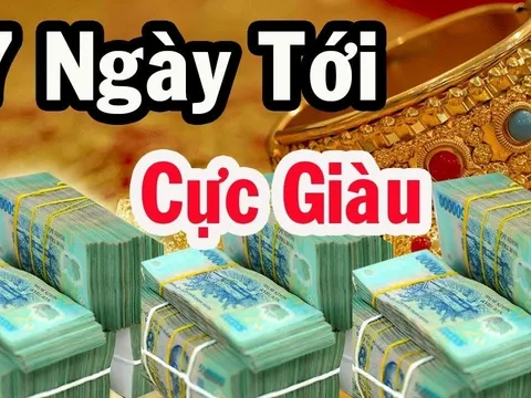 7 ngày tuần mới: 3 con giáp may mắn trúng số giàu to