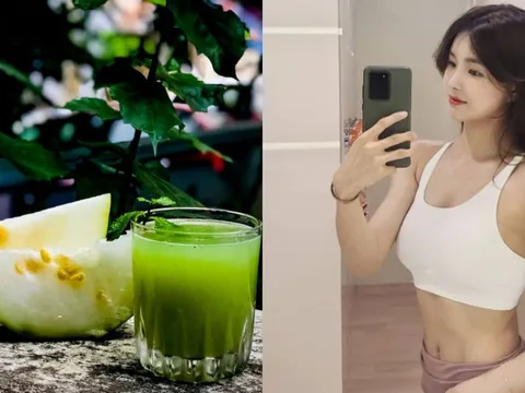 Cách uống nước bí đao (bí xanh) giảm mỡ bụng, giảm cân hiệu quả