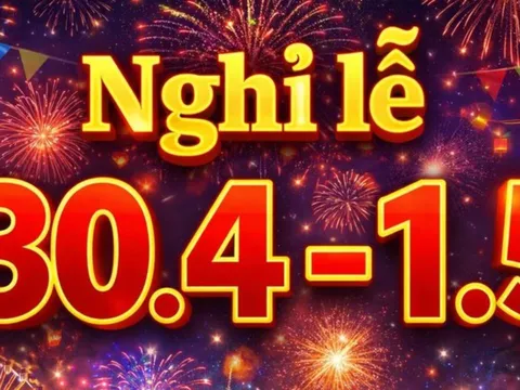 Người lao động có được nghỉ 9 ngày dịp lễ 30/4 – 1/5/2026? Thông tin chính thức từ Bộ Nội vụ