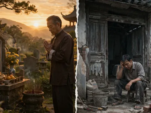 Vì sao người xưa dặn “giàu không dời mộ, nghèo không sửa cửa”? Lời cảnh tỉnh sâu xa ít ai hiểu hết