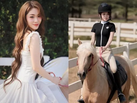Hoa hậu Việt có niềm đam mê cưỡi ngựa từ năm 8 tuổi, nhan sắc sau nửa năm đăng quang gây chú ý
