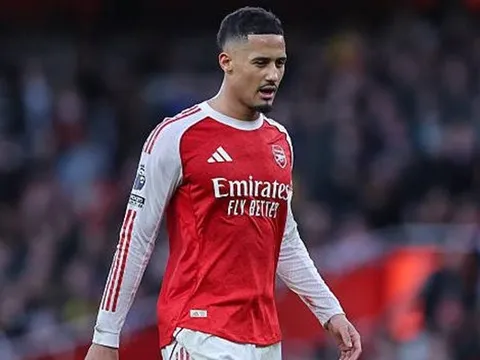 Huyền thoại Italy giục Arteta phế truất William Saliba