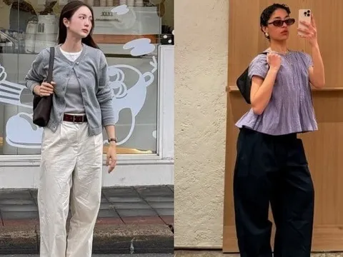 Quần barrel pants lên ngôi: Kiểu dáng “lạ mà quen” giúp che khuyết điểm và nâng tầm phong cách