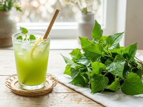 Uống nước rau diếp cá để “detox” đại tràng: Lợi hay chỉ là hiểu lầm?
