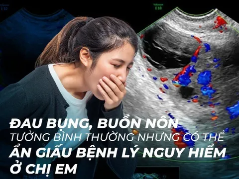 Đi khám vì đau bụng tưởng rối loạn tiêu hóa, phát hiện biến chứng phụ khoa nguy hiểm