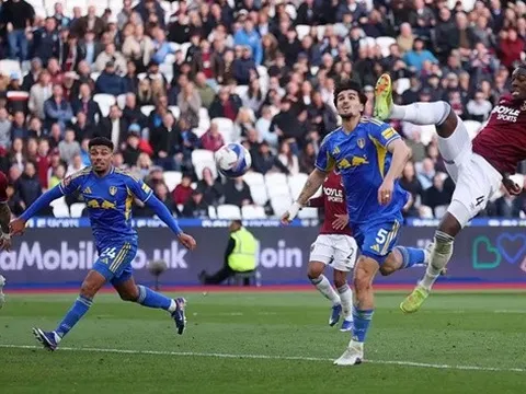 Giải mã 11 phút bù giờ cứu rỗi West Ham trước Leeds