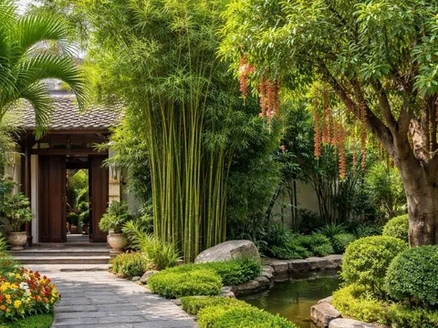 3 loại cây nên trồng trước nhà để hút sinh khí, gọi tài lộc: Người xưa đặc biệt coi trọng