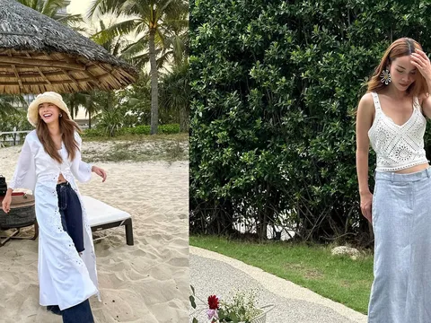 10 công thức diện đồ du lịch trẻ trung, rực rỡ của Yến Trang ở tuổi 42