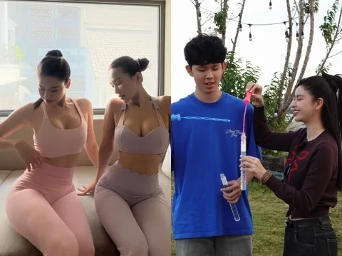 Mẹ đơn thân U40 đẹp tựa gái còn son, nuôi con trai duy nhất lớn thành "người khổng lồ", đứng cạnh mẹ như vệ sĩ