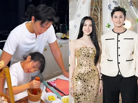 Sao Việt 24h: Con gái Diệp Lâm Anh thích thú vào bếp với bạn trai của mẹ, tương tác gần gũi nhận "mưa" lời khen