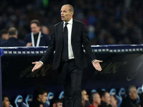 HLV Allegri thừa nhận AC Milan đã hết cơ hội vô địch Serie A