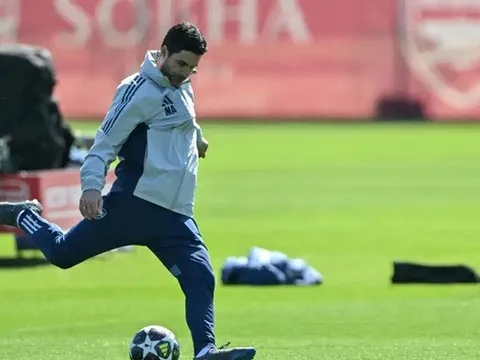 Arteta xác nhận Arsenal vắng 2 cầu thủ trước Sporting