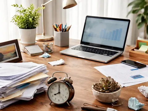 3 thứ tuyệt đối không nên để trên bàn làm việc: Tưởng vô hại nhưng dễ “khóa” tài vận