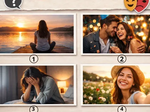 Quiz: Chọn 1 bức ảnh: Bạn đang thực sự hạnh phúc hay chỉ đang cố tỏ ra ổn?