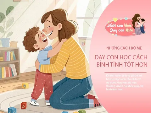 Muốn dạy con giỏi giang không cần quát mắng, bố mẹ có 4 câu làm "vũ khí bí mật"