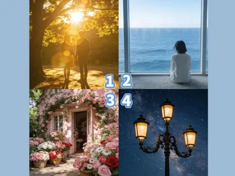 Trắc nghiệm: Chỉ cần chọn 1 bức hình, biết ngay chuyện tình cảm hiện tại của bạn đang ngọt ngào hay rối ren