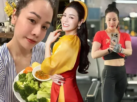 "Phú bà showbiz" ở biệt thự 200m2, 40 tuổi trải qua 2 lần sinh nở vóc dáng vẫn thon thả nhờ siết cân đúng cách