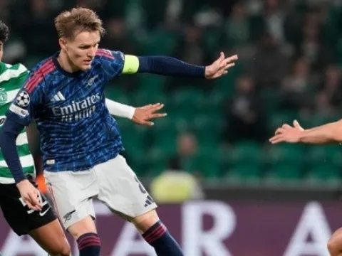 CĐV Arsenal đòi bán Odegaard ngay sau trận thắng Sporting