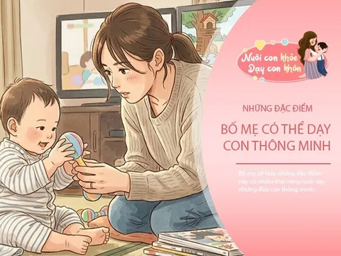 Bố mẹ "mát tay" có 3 bí quyết dạy con thông minh, mang lại may mắn cho cả nhà
