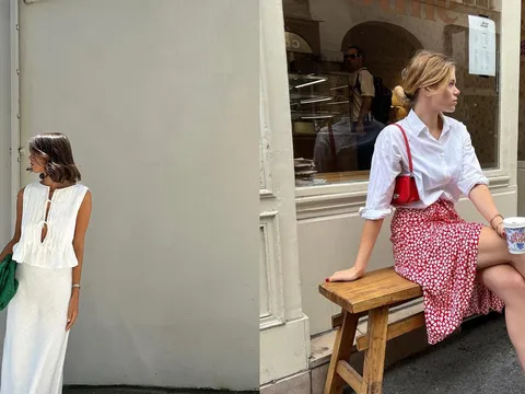 5 kiểu giày mang tinh thần Pháp giúp váy hè thêm thanh lịch và tôn dáng