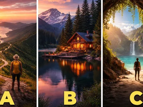 Quiz: Chọn một hình ảnh bạn bị thu hút nhất: Hé lộ hành trình sắp tới của bạn