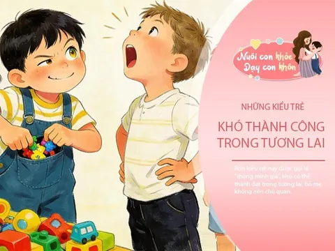 4 kiểu “thông minh giả” ở trẻ, bố mẹ vẫn tưởng là con giỏi