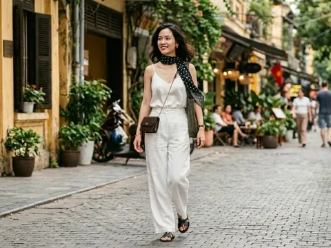 Áo hai dây trở lại 2026: Mềm mại, tinh tế và đủ lịch sự để mặc đi làm