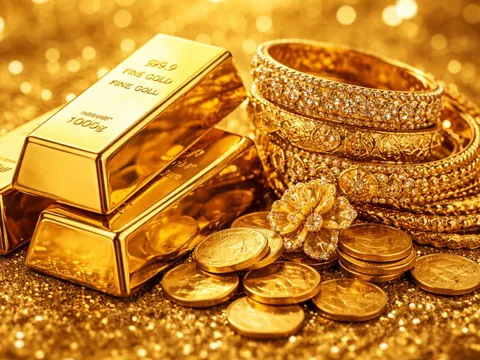 Bảng giá vàng 9999 24K 18K SJC DOJI PNJ hôm nay 11/4/2026