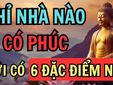Nhà có điểm này càng ngày càng nhiều phúc khí