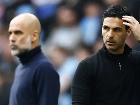 Man City thắng 28/32 trận ở tháng 4 khiến Arsenal khiếp sợ