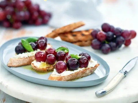 Ăn vặt thông minh: Công thức tươi mát, “healthy mà vẫn ngon” với nho Úc