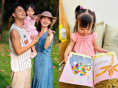 Con gái Kha Ly - Thanh Duy được vinh danh trên bảng vàng ở trường song ngữ, xinh xắn hệt búp bê lại còn thông minh