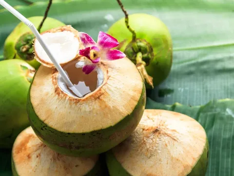 3 nhóm người nên uống nước dừa