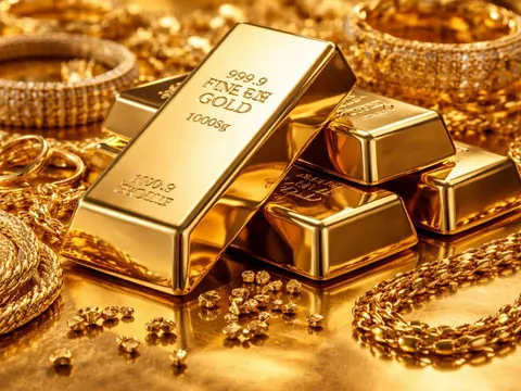 Bảng giá vàng 9999 24K 18K SJC DOJI PNJ hôm nay 13/4/2026