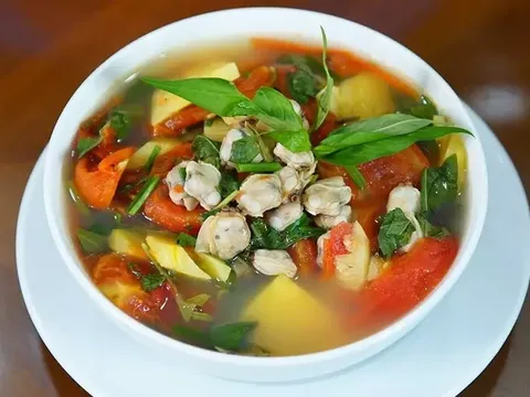 Cách nấu canh ngao chua thanh thanh ngọt ngọt, càng ăn càng cuốn