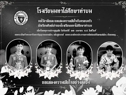 Tài xế say xỉn tông tử vong 4 cầu thủ trẻ Thái Lan
