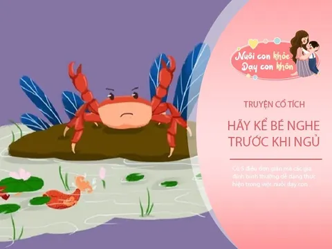 Những câu chuyện cổ tích vui cho bé mầm non, mẹ hãy dành 10 phút kể con nghe trước khi ngủ