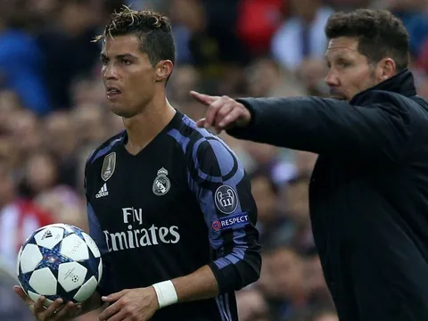Thế giới e ngại Simeone nhưng Ronaldo thì không