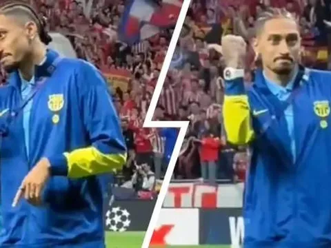 Barca bị loại, Raphinha trù ẻo Atletico ôm hận ở bán kết