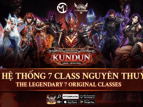Vũ Trụ Thần Thoại - Tái hiện MMORPG cày cuốc nguyên bản