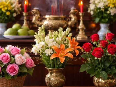  Thắp hương nên tránh 3 loại hoa này: Nhiều người vẫn vô tình phạm phải