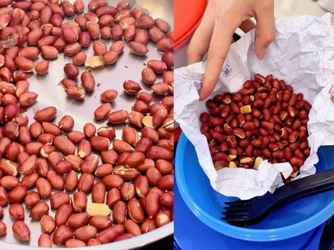 Vì sao lạc rang tại nhà nhanh ỉu, bị hôi dầu, không ngon như ngoài hàng?