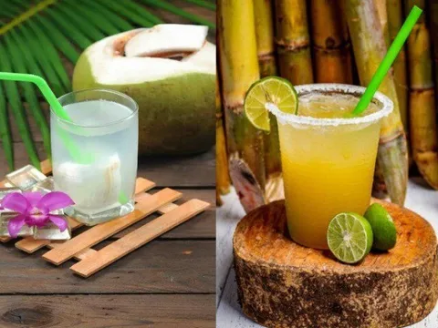 Ngày nắng nóng nên uống nước mía hay nước dừa? Bất ngờ loại tốt hơn lại dùng không phổ biến bằng