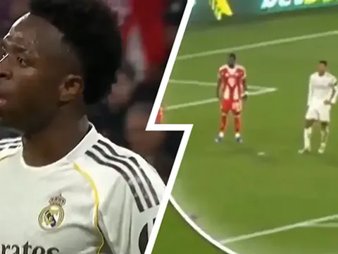 Vinicius quát Bellingham câm miệng ngay trên sân