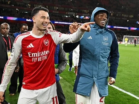 Martinelli khẳng định Arsenal xứng đáng vào bán kết C1