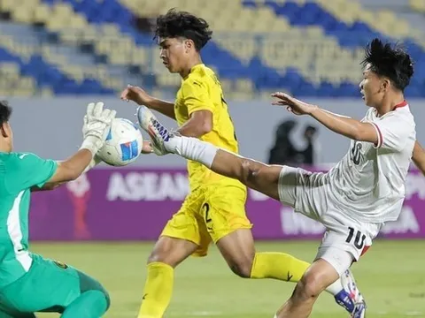 Thua sốc U17 Malaysia, U17 Indonesia hẹp cửa đi tiếp