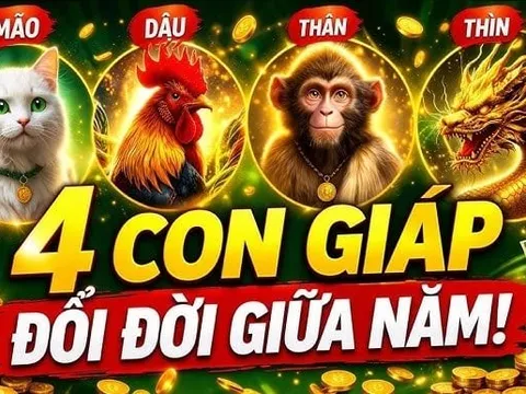 4 con giáp Đổi Đời giữa năm, Lộc Tiền Tài hưởng mãi không cạn
